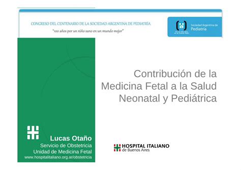 Pdf Contribución De La Medicina Fetal A La Salud Principales Causas De Mortalidad Infantil