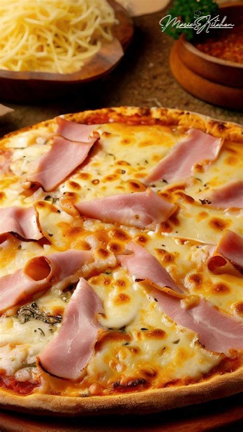 Pizza de jamón y queso como en Mercadona fácil y económica Receta