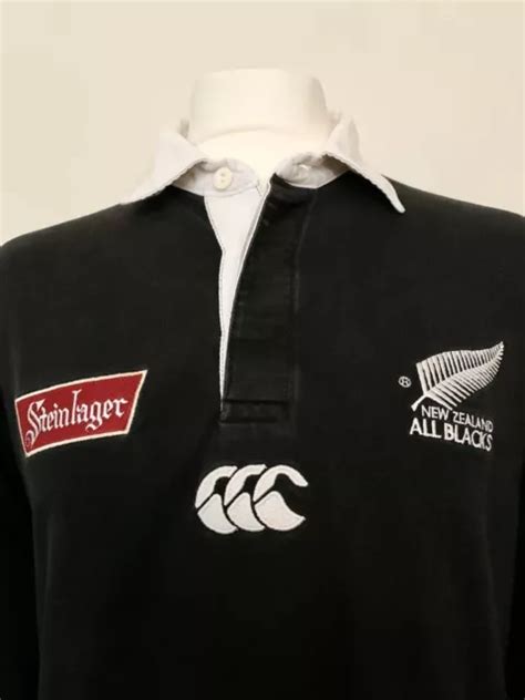 New Zealand All Blacks 90s Canterbury Steinlager Vintage Rare Rugby