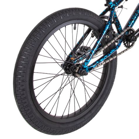 Купить велосипед BMX Tech Team Grasshopper 2024 20"х20,8" сине-черный в ...