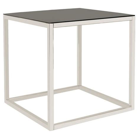 Brayden Studio Rossi 24 Tall Glass Sled End Table Reviews Wayfair