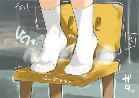 Smelly Schoolgirl Socks R Animefeets