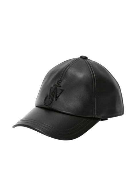 Jw Anderson Cap Baseball Black Al Capone Premium