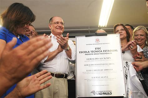 Alckmin Inaugura Etec De Jandira Centro Paula Souza