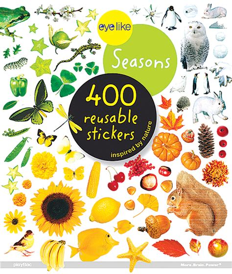 Seasons, Plants, and Animals (Eyelike Stickers)