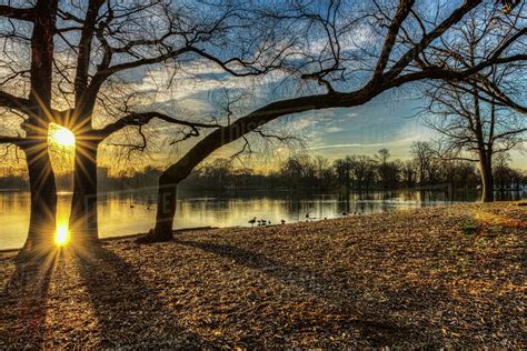 Sunrise Over Prospect Park Lake Prospect Park Brooklyn New York