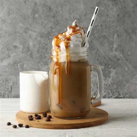 Salted Caramel Frappe Shott Beverages