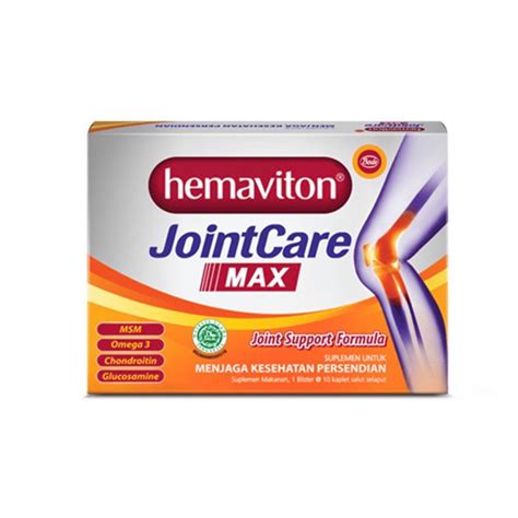 Jual Hemaviton Joint Care Max Box Tablet Memelihara Kesehatan