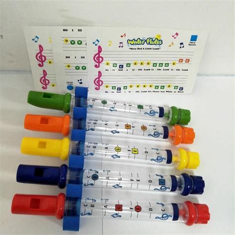 5pcs Music Water Flute | Flute, Learn music, Cool toys