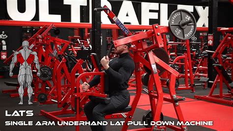 Single Arm Underhand Lat Pull Down Machine On Vimeo