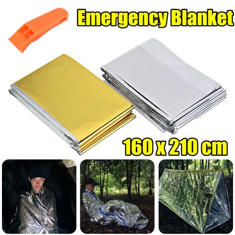 New Pcs X Cm Outdoor Emergency Blanket Ultralight Thermal Blanket