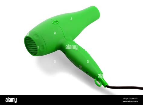 Hairdryer Isolated On White Stock Photo Alamy