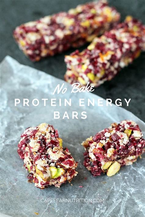 No Bake Protein Energy Bars Wilmington S Nutrition Expert Diane