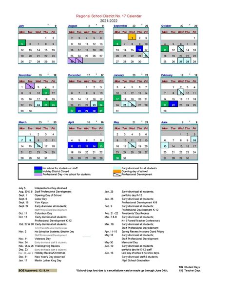 New Haven Public School Calendar Printable Templates Free