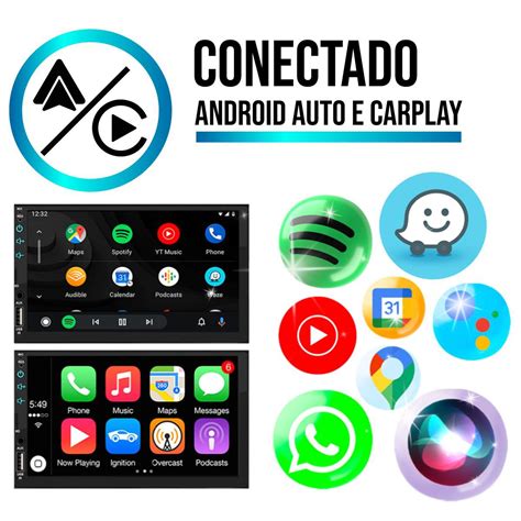 Kit Multim Dia Up Mp Carplay Android Auto Ecarshop