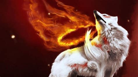 Fire Wolf Wallpapers - Wallpaper Cave