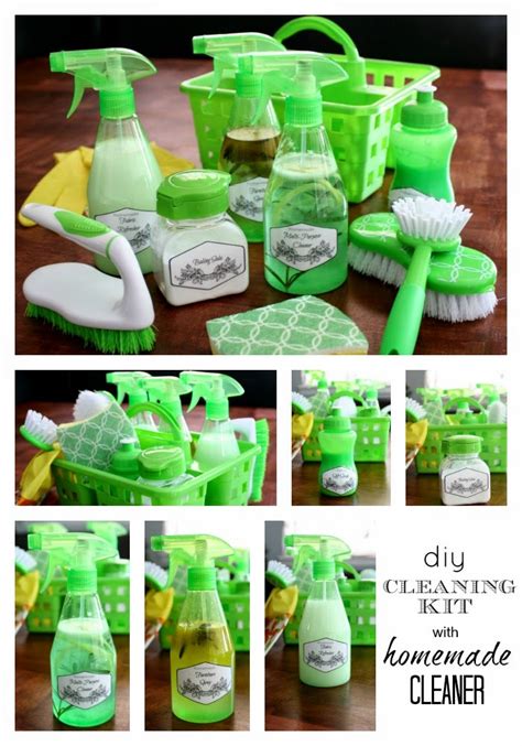 Diy Cleaning Kit With Homemade Cleaners Jordans Easy Entertaining