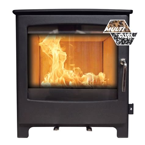 Solway Medium Wood Burning Multi Fuel Stove Kw Defra Approved