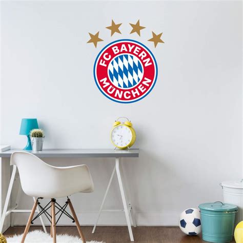 Wall Sticker FC Bayern Munich Logo Wall Art