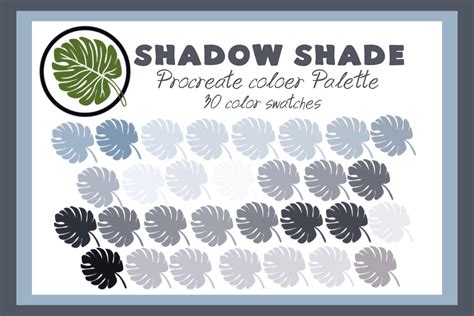 Procreate Color Palette Shadow Shade Graphic By TANVARA DIGITAL ART