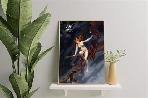 Luis Ricardo Falero The Witches Sabbath Print Witches Etsy