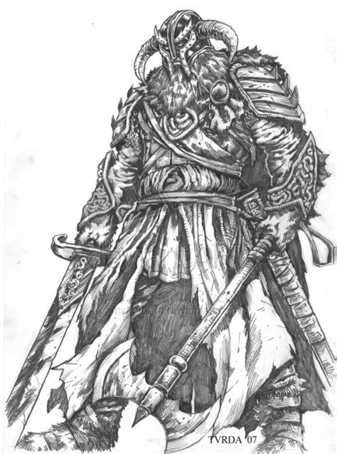 Viking Drawing