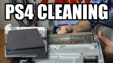 DIY PlayStation 4 SLIM Cleaning How To Fix PS4 Loud Fan Model CUH