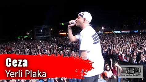 Ceza Yerli Plaka Çukurova Rock Festivali 2019 YouTube