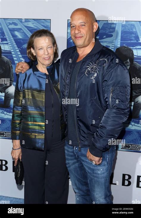 Vin Diesel, right, and his mother Delora Vincent at HBO's Documentary ...