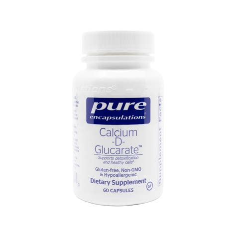 Pure Encapsulations Calcium D Glucarate The Healthy Place