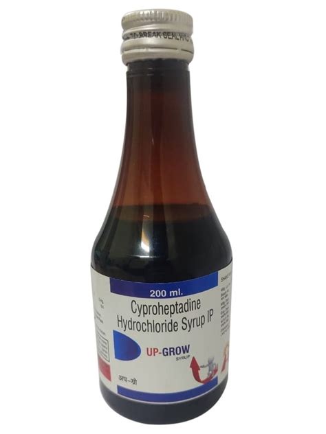 Up Grow Cyproheptadine Hydrochloride Syrup Ip For Body Growth