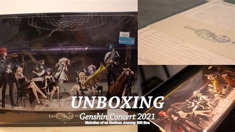 Genshin Concert 2021 Melodies Of An Endless Journey T Box Unboxing