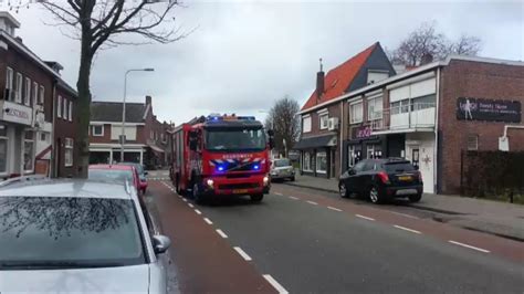 Brandweer Met Spoed Naar Brand Bijgebouw Tilburg Youtube