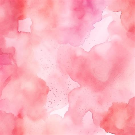 Fundo Aquarela Rosa Pintado M O Gerado Por Ai Foto Premium