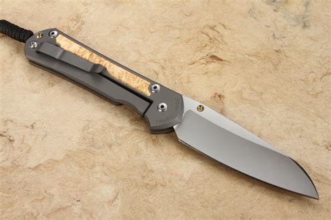 Chris Reeve Large Sebenza 31 Insingo Box Elder Burl Inlay 15 Free