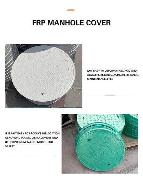 Factory Sewer Drain Gulley Frp Smc Round Concrete Fiberglass Composite