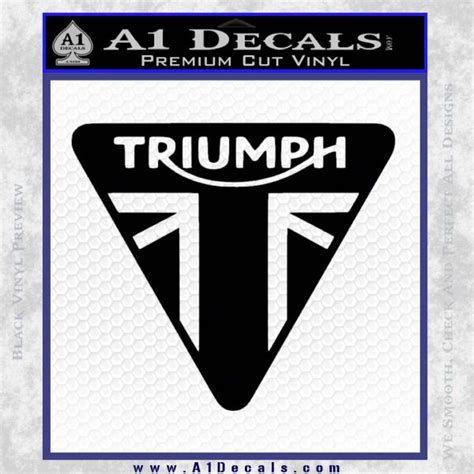 Triumph Motorcycles TRI Decal Sticker A1 Decals