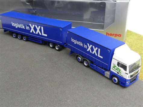 Modellspielwaren Reinhardt Herpa Man Tgx Xlx Euro Logistik In