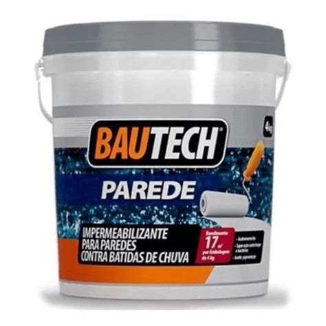 Bautech Parede Branco 4kg Tinta Impermeabilizante Parede Submarino