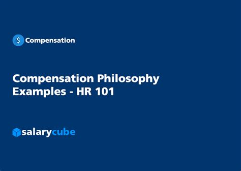 Compensation Philosophy Examples Hr Salarycube