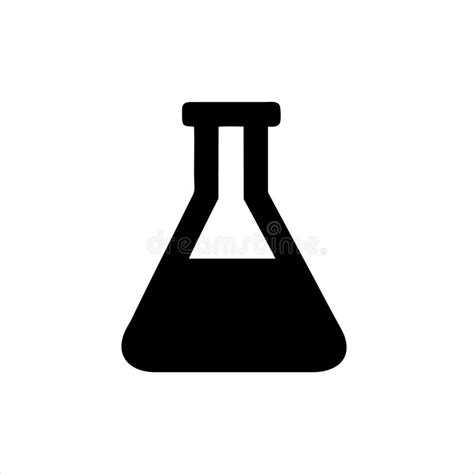 Beaker Icon Isolated on White Background from Science Collection. Stock ...