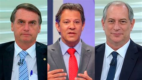 Bolsonaro alcança 40 dos votos válidos no Datafolha Haddad tem 25 e