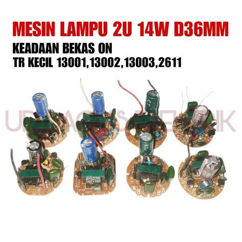 Jual MESIN PCB LAMPU 2U 14W TR KECIL DIAMETER 36MM 40MM BEKAS KEADAAN