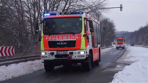 Seltene Kombi Schnee Hlf Wlf Ab Wasser Berufsfeuerwehr