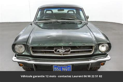 Annonce de voiture américaine 1965 Ford Mustang V8 289 1965 a