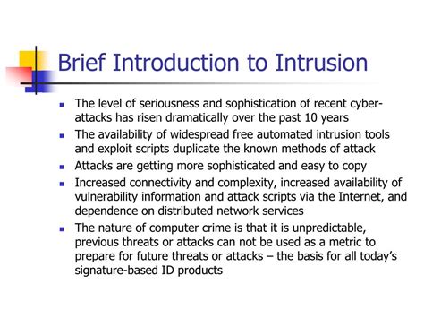 Ppt Intrusion Detection System Ids Powerpoint Presentation Free Download Id1060605