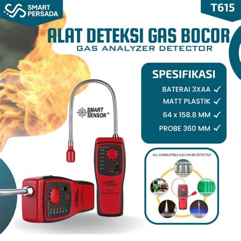 Jual Alat Deteksi Kebocoran Gas Analyzer Combustible Leak Detector