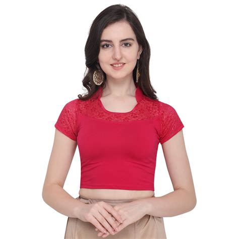 Silk Delightful Pink Ladies Blouse Rs 999 Piece Zoya Textile Id