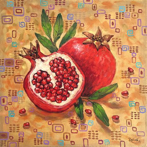 Pomegranates By Irina Redine Paintings For Sale Bluethumb Online