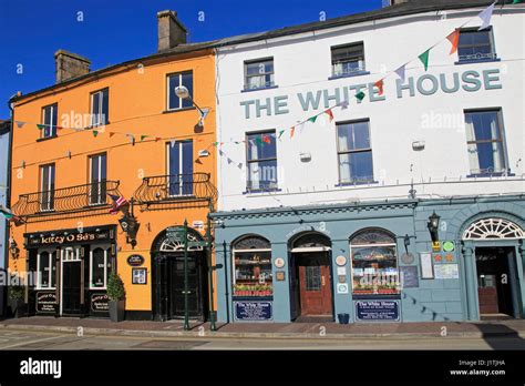 Historic Colourful Buildings The White House Pub Kinsale County Cork